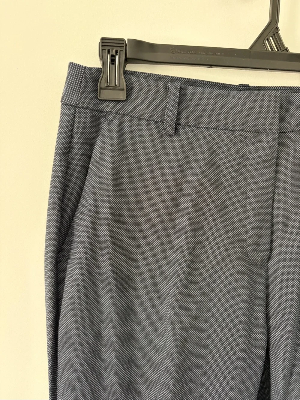 Brooks Brothers Blue Birdseye Stretch Wool Italian Pant Suit Trousers NWT 4